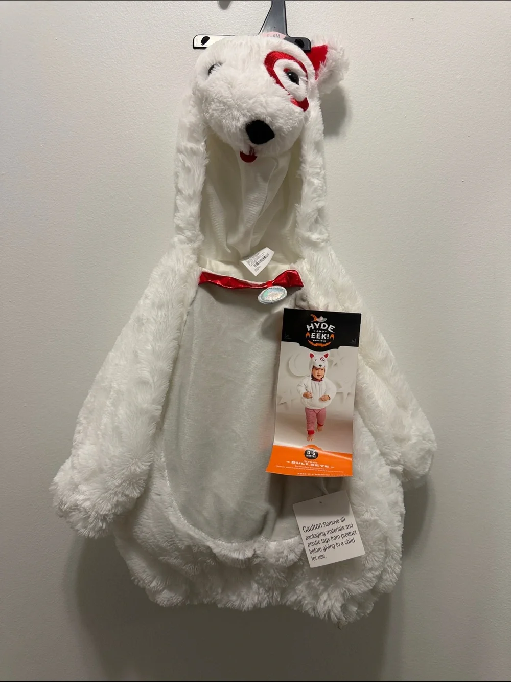 Target dog infant costume